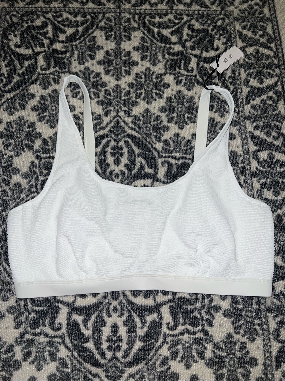 Ivory Rose Swim Top
